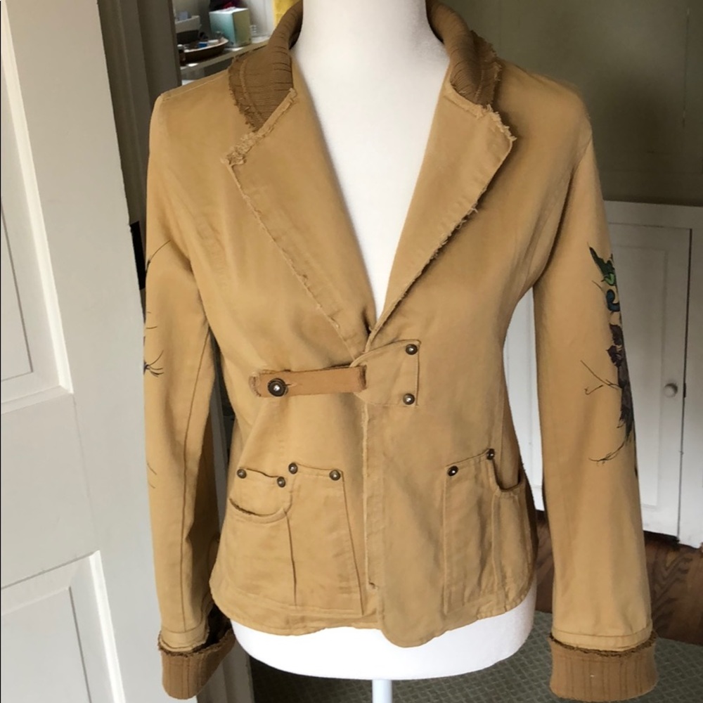 Super cool Banana USA canvas jacket, size L.